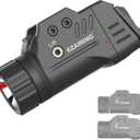 Red Laser Light Combo with Low and High Rear Switchs for Picatinny/GLK Rail