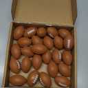 Mini Football Stress Ball 25 Pack Foam Sports Stress Balls Mini Footballs for Kids Squeeze Football Toys Football Party Decorations Party Gift Bag Fillers