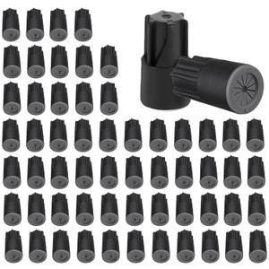 60PCS Waterproof Outdoor Wire Electrical Connectors,Sealant Twist Nuts Caps Cable Terminal Connector Gel for Landscape Light, Building Application, Wet Location Installation, 22AWG-14AWG, Small Size