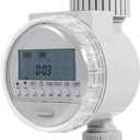 Solar Power Irrigation Timer for Garden Lawn Greenhouse Drip System Automatic Watering Controller Programmable Sprinkler Standard Hose Faucets