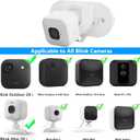 3 x 2 Pack Blink Camera Mount with Strong Suction Cup, No Drill No Screws No Adhesive, Window Mount for Blink Mini 2K+/ Mini 2 /Blink Outdoor 2K+ / All Blink Indoor Cameras (White)