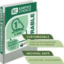 Samsill Plant-Based 1 Inch Durable D-Ring, View Binder, Eco-Friendly, USDA Certified Biobased, 2 Pack, Sage Green