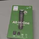 Philips Norelco All-in-One 3000 Series 13 in 1 Trimmer, Beard Styler & Men's Hair Clipper, 9 Length Settings & Self-Sharpening Skin-Friendly Blades, MG3919/50 (Black)