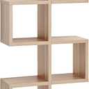 Danya B. Cubby Chessboard Wall Shelf - Horizontal or Vertical (Chestnut)