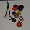 Gyro X Battle Blade Set, 6 Right Spinning Tops and 2 X Launhcers, Great Starter Gyro Pack for Boys Toys Kids Birthday Toy 6+