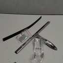 14-Inches Stainless Steel Shower Squeegee Set, Include Shower Door Hook, Adhesive Hook and Spare Silicone Blade, Window Squeegee for Shower Glass Door, Bathroom, Mirror, Window and Car Glass (Silver)