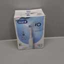 Oral-B iO Deep Clean Rechargeable Electric Powered Toothbrush, White with iO Series 3 Limited, 2 Brush Heads and Travel Case - Pressure Sensor to Protect Gums - 3 Cleaning Settings - 2 Minute Timer (1 Count)