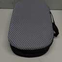 Stadium Seats for Bleacher with Folding Memory Foam Seat Cushion, Waterproof Bleacher Seat Cushion,Portable Dual Handles for Indoor Outdoor, Sports Events, Camping (1814.62in, Black)