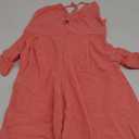 ANRABESS Women's Jumpsuits Summer Wide Leg Sleeveless V Neck Casual Dressy Linen Pants Rompers 2025 Vacation Beach Outfits (Large, Peach)