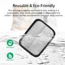 2 Pcs Static Pet Hair Removal Gloves, Reusable Electrostatic Pet Cat Dog Hair Remover Grooming Gloves,Pet Hair Remover Brush for Couch, Carpet, Furniture, Clothes & Car Interior