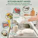 Roll Up Dish Drying Rack Over The Sink Kitchen Roll Up Sink Drying Rack Multipurpose Foldable Sink Drying Mat, Heat-Resistant, Anti-Slip & Anti-Rust Dish Rack for Kitchen, 20.5" x 13", White