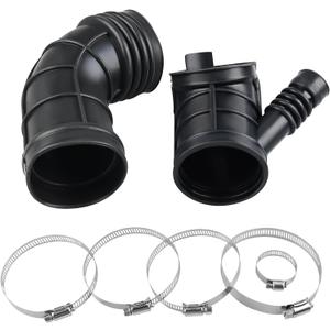 Intake Hose Tube Compatible with BMW E46 320i 325i 325xi 200-2005, 325Ci 2000-2006, 328i 323i 1999-2000 323C; BMW E36 Z3 1997-2000, Replacement for 13541435627 13541705209 696-059 696-061-2PCS