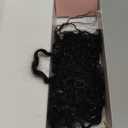 Gogo Curl Human Crochet Hair 120g 100 Strands Feather Crochet Human Hair for Black Women 18 Inch Miracle Knots Crochet Hair Knotless Invisible Pre Looped Deep Curly Wave Hair Extensions Natural Black