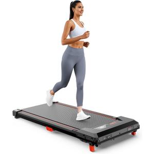 Treadmill for Kids with Handle Bar, XBD Incline Walking Pad Workout Equipment with LED Display, Toddler Treadmills for Home Boys Girls Ages 4+ 150Lbs Capacity (Black)