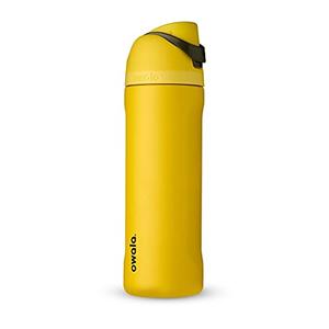 Owala Harry Potter FreeSip Insulated Stainless Steel Water Bottle with Straw, BPA-Free Sports Water Bottle, Great for Travel, 24 Oz, Hufflepuff