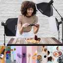 7Pcs 14Patterns Photography Background Paper, Size 22,5 x34