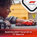 LEGO Speed Champions Ferrari SF-24 F1 Race Car Toys - Building Sets for Kids, Boys & Girls, Ages 10+ - Ferrari F1 Model Car Kits for Display or Play - Gift Ideas for Birthdays and Fans - 77242