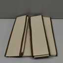 Joyoldelf Sock Drawer Organizer Divider Underwear Organizer 24-cell Fabric Dresser Drawer Organizers Storage Boxes for Socks Lingerie, Handkerchiefs, Ties 4 Pack (Beige)