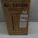 Portable Evaporative Air Cooler, Quiet Windowless Swamp Cooler with 4 Ice Packs, 2 Gallon Water Tank, Remote Control, 4 Modes & 3 Speeds, Oscillating Cooling Fan for Bedroom, Living Room and Office