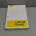 Nulaxy Fully Aluminum Detachable Laptop Stand, Ergonomic Ventilated Cooling Laptop Holder Computer Riser for Desk, Anti-Slip Design Notebook Stand Compatible with All 10-16" MacBook/Dell XPS/HP/Lenovo