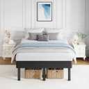 NKZ 12" King All-in-One Box Spring, Metal Mattress Foundation with 9 Legs