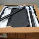 CXWXC Indoor Cycling Desk - Adjustable Height Bike Deak Laptop Stand Non-Slip Surface - Portable Bike Trainer Fitness Desk with Lockable Wheels