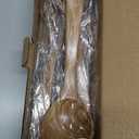 Wood Kitchen Utensils Set, 5 PCs Natural Acacia Wooden Spoons For Cooking for Non-stick Skillet, Utensil set For Cooking With Soup Ladle and Wok Spatulas, Salad fork, Spurtles for Cooking