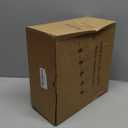 Brightever LED Outdoor String Lights 100FT Patio Lights with 52 Shatterproof ST38 Vintage Edison Bulbs, Outside Hanging Light Waterproof for Porch, Deck, Garden, Backyard, Balcony, 2700K Dimmable (100FT-Warm White, Black Wire)