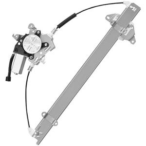XIMAKA Front Driver Side Power Window Regulator with Motor (2 Pins) Fit for 2005-2015 Nissan Frontier Xterra, 2005-2010 Pathfinder, 2009-2010 Suzuki Equator, 741-348
