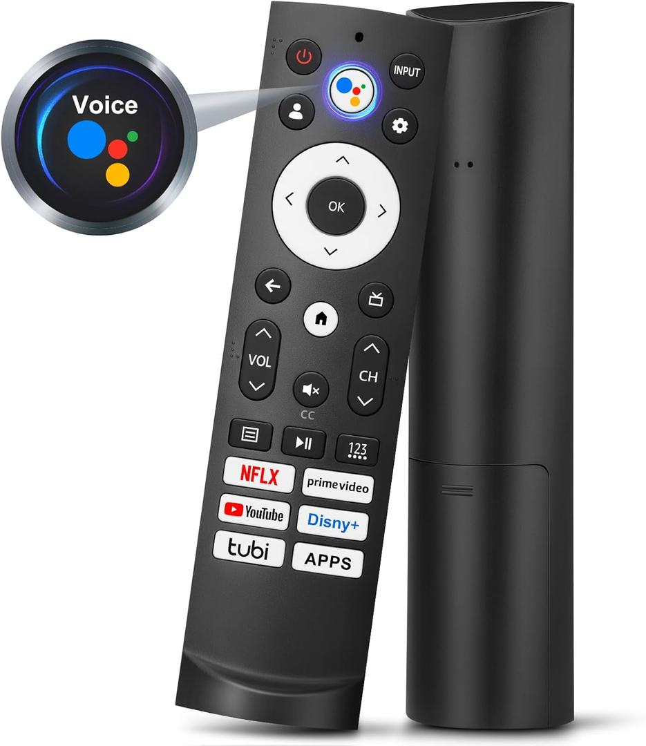 Voice Replacement Universal for Hisense-TV-Remote-Control, for Hisense-Google-Smart-TV 4K QLED UHD Mini-LED ULED