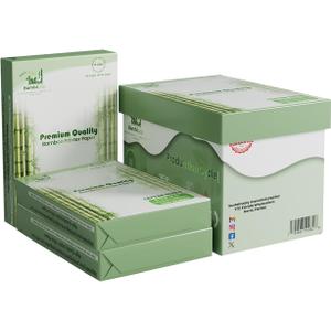 Bamboo Printer Paper - 8 1/2 x 11- 20LB Multipurpose White Paper - Made from Bamboo Fiber, Renewable Resources, Zero Trees Used - 3 reams (1500 Sheets)