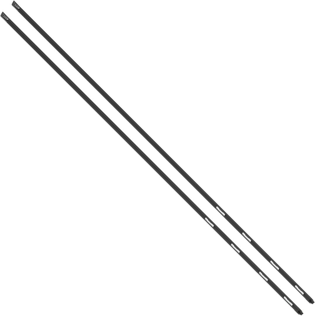 1 Pair Roof Drip Side Molding Left & Right Side Compatible with 2003-2007 Honda Accord 4 Door Sedan, Replace 73152-SDA-A01 73162-SDA-A01