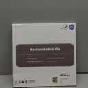 WOWSTAR 10-Sheet Peel and Stick Backsplash Tile for Kitchen, Back Splash Stick On Tiles for Kitchen Wall (Dark Brown)