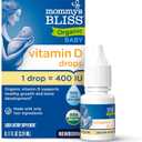 Mommy's Bliss Organic Drops No Artificial Color, Vitamin D, 0.11 Fl Oz