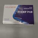 2 x Ink Pads for Stamps | Blue Ink Stamp Pad | Rubber Stamps Ink Pad - Premium Quality Felt Pad for Stamps | Stamp Pads | Large Size