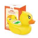Baby Bath Thermometer, Digital Water Temperature Thermometer with 3 Color Backlit and Temperature Warning, Safety Bath Tube Thermometers Floating Toy for Infant, Toddler (Duck)