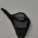 LUCKYPAW Dog Muzzle Suits for Small Medium Large Dogs, Mesh Muzzle Pack Anti Biting Chewing, Breathable Mouth Guard Sets with Adjustable Strap for Grooming Walking Vet Visiting(4 Pieces)