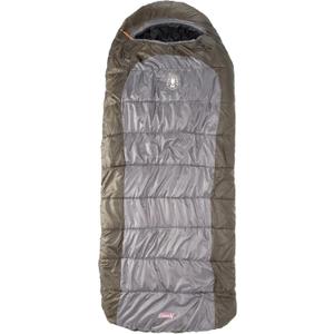 Coleman Big Basin 15°F Big & Tall Sleeping Bag, Cold Weather Sleeping Bag with Snag-Free Zipper & Better Heat Retention, Machine Washable