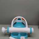 Summer by Ingenuity My Bath Seat for Sit-Up Baby Bathing, Sure & Secure Suction Cups, ASTM Safety Tested & Approved, Backrest for Assisted Sitting, Easy Setup & Storage, Aqua