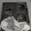 Stemmed Glasses Set of 4, 18OZ Large Crystal Glasses, Hand Blown Vintage Stemmed Glasses with Thin Rim, Large Bowl, Long Stem, Gifts for Wedding, Valentine's Day, Housewarming, Birthday