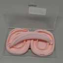 Silicone Case Cover for AirPods Max Headphones, Ear Pad Case Cover/Ear Cups Cover/Headband Cover for AirPods Max (USB-C/Lightning)(2024/2020),Accessories Silicone Protector for Apple AirPods Max, Pink