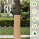 2 Rolls 100 FT Protector Wraps for Tree Trunk: Natural Paper Guard for Demaged Bark, Breathable & Moisturizing Cover for Plants & Saplings, Bandage for Fruit Trees Keeping Warm in Winter