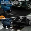 9' x 22' Extra Large Garage Floor Mat for Under Car, Heavy Duty Absorbent Oil Mat for Garage Floor, Waterproof Non-Slip Oil Spill Mat for Garage Driveway, Protect Concrete Floor from Oil Leaks Stains