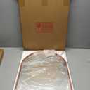 Arch Wall-Mounted Mirror Aluminum Alloy Frame Bathroom Wall Mirror for Vanity Living Room, Bedroom Entryway Room Home Decor 20"x16"