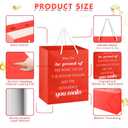 Addblu 100-Piece Christmas Employee Appreciation Gift Bags Bulk - Set Includes 50 Luxury Team Bag (8x5x10 Inches) & 50 Tissue Papers, for Staff, Coworkers, Teacher, Thank You & Valentine‘s Day Gifts (5 Colors, 50 Pcs)