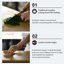 Asahi Cookin Cut Rubber Cutting Board, NE05102, Home Use, Made in Japan L 15.7 x 9.1 x 0.5 inches (40cm x 23cm x 1.3cm)
