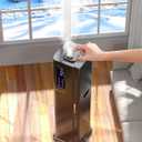 2.64Gal Humidifiers for Bedroom Large Room, Warm and Cool Mist up to 500ft, Top Fill Diffuser Ambient Light, 3 Mist Modes, 24H Timer, 35dB Quiet Humidifier for Home Office Plants (Black)