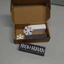 Yousoontic 4 Pcs Fall Maple Leaf Wooden Table Decorations Autumn Rustic Block Signs Centerpiece Tiered Tray Decor Wood Farmhouse Vintage Tabletop Decor Gift for Kitchen Entryway Home Desk