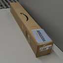 No Tools No Drill Cordless Mini Blinds 20" Wx 36" H, 1" L-Shaped Blades, Horizontal Vinyl Blinds for Indoor Windows, White