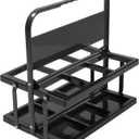 Champion Sports Collapsible Water Bottle Carrier Black, Standard